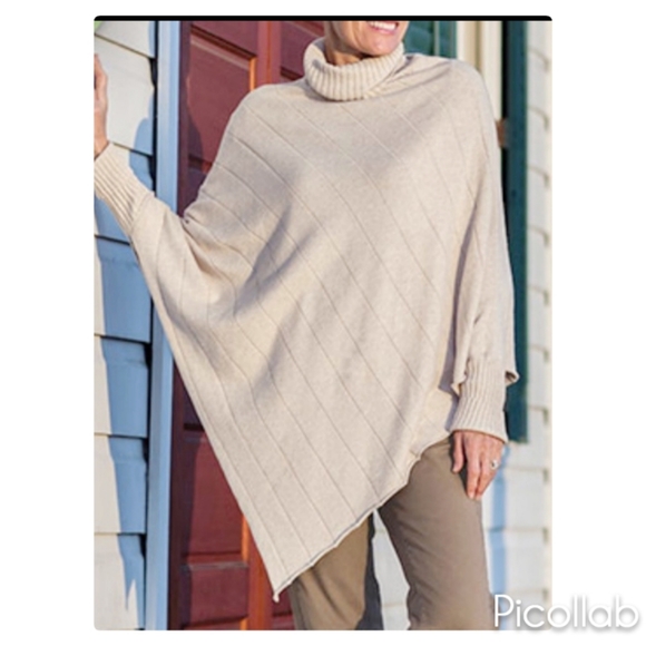 Sundance Poncho Sweater - Picture 2 of 5